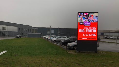 Teksten er stor og budskabet er tydeligt